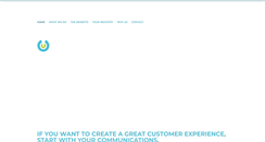 Desktop Screenshot of customercentrics.com