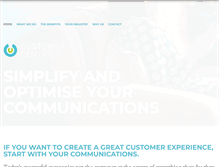 Tablet Screenshot of customercentrics.com